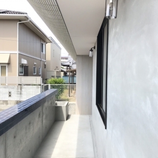 素敵なエントランスのある家