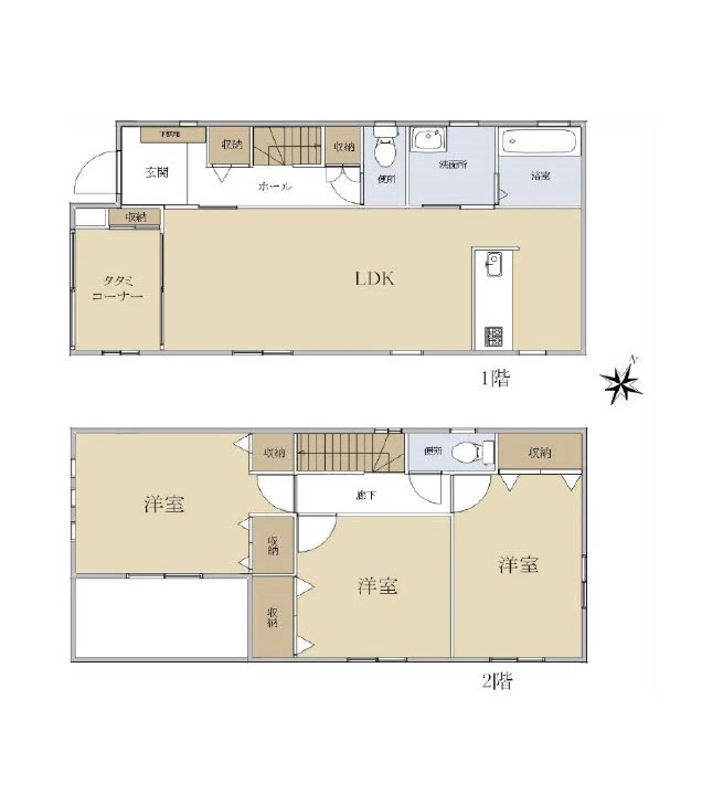 1階間取り