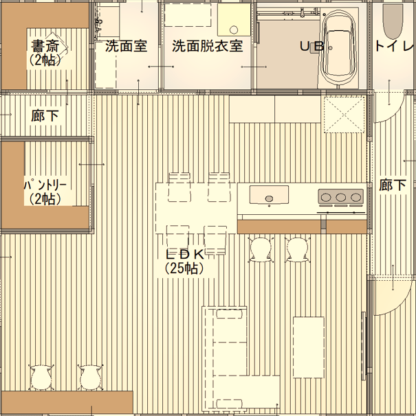 1階間取り