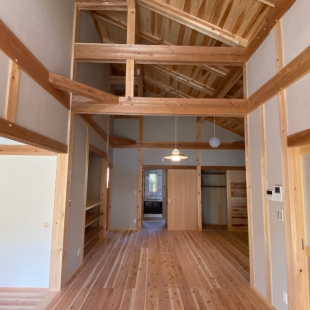 平屋高断熱の家