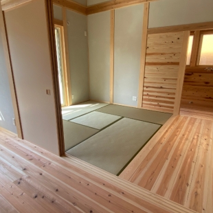 平屋高断熱の家